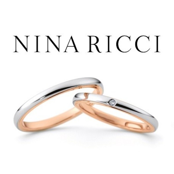 リング　ニナリッチ　NR Pt/K18PG 指輪　NINA RICCI